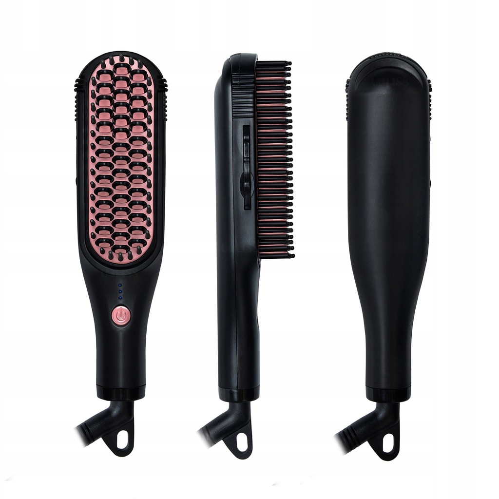 Moustache retractable automatic straightening comb dry and wet heating comb