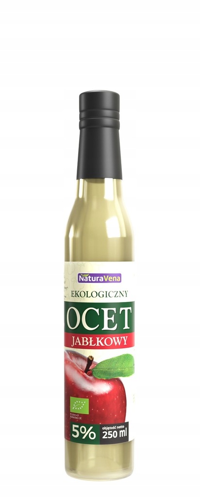 OCET JABŁKOWY 5 % BIO 250 ml NATURAVENA