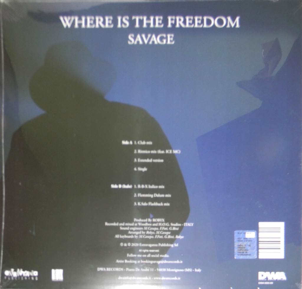 Купить Savage - Where Is The Freedom 12-дюймовый автограф ITALO: отзывы, фото, характеристики в интерне-магазине Aredi.ru