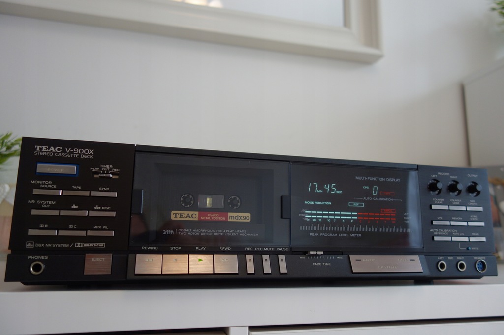 Magnetofon kasetowy Teac V-900X 3Head DBX