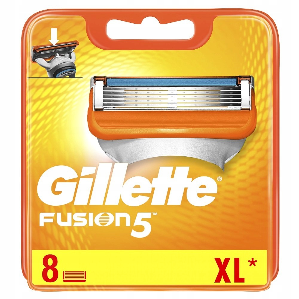Gillette Fusion Manual - 8 oryginalnych wkładów XL