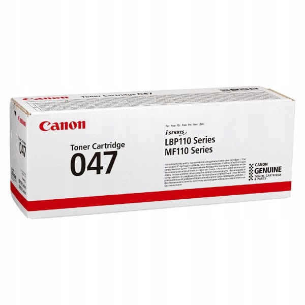 Canon oryginalny toner 047 Bk, black, 1600s, 2164C