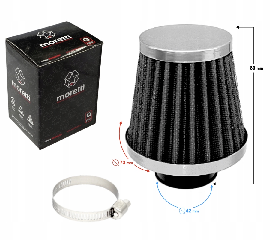 Filtr powietrza 42 mm