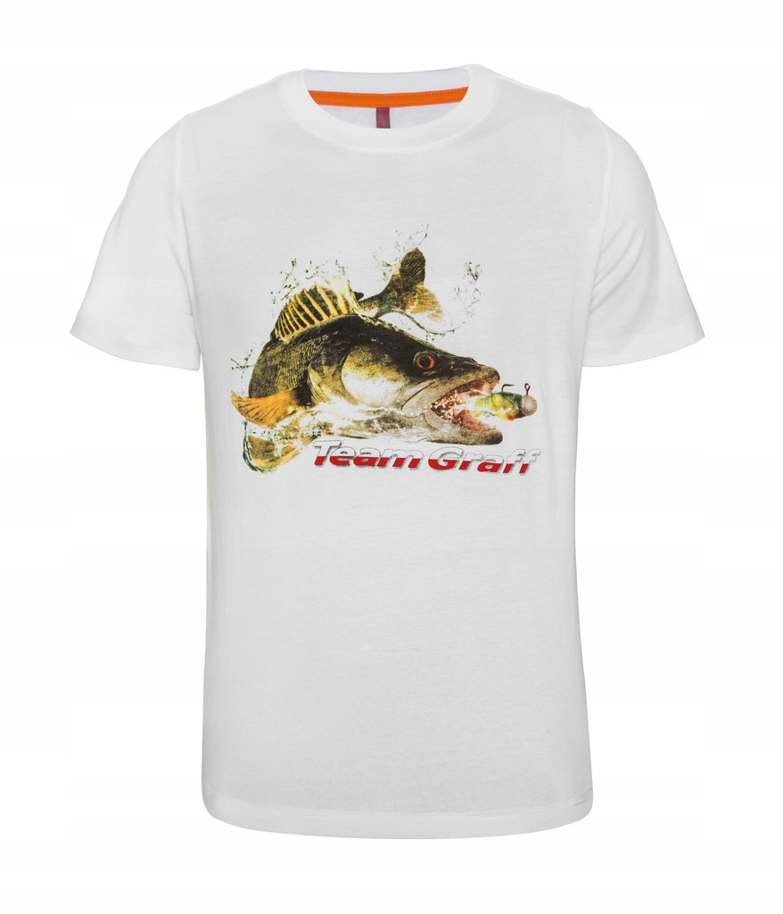 Lekka Koszulka T-shirt bawełna 958-BI Graff r.S