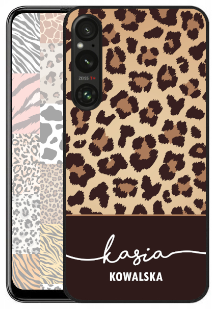 PERSONALIZOWANE ETUI do Sony Xperia 1 V |ZWIERZĘTA