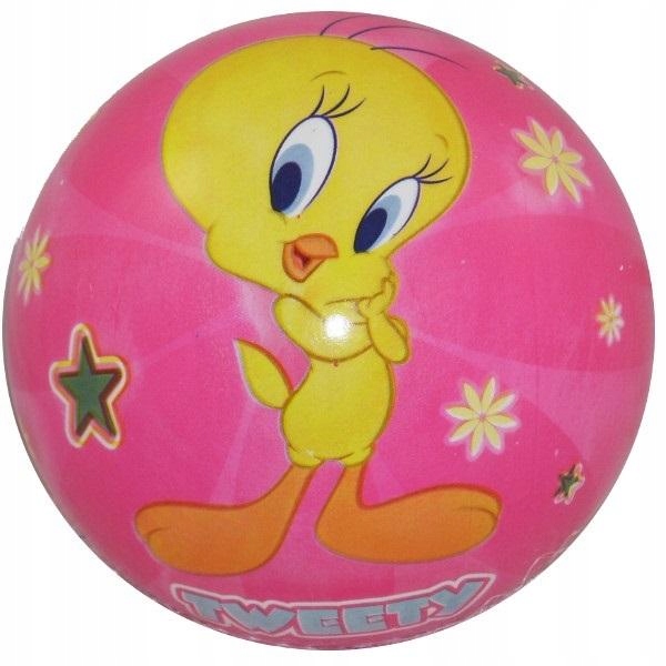 Piłka licencyjna dla dzieci 23cm Tweety