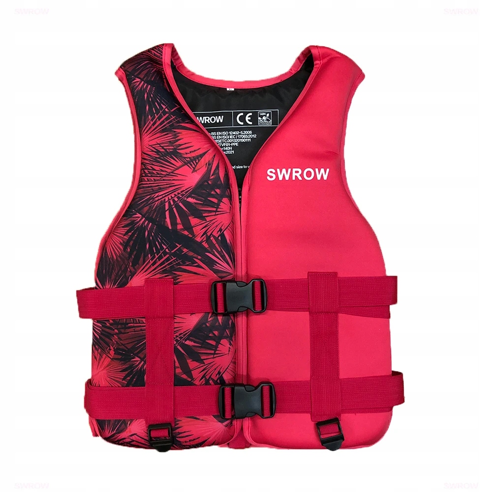 Neoprene Life Jacket for Adult Survival Swimsuit Kayak Rafting Boating