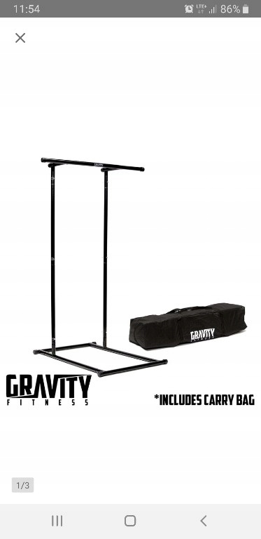 Pull up drążek Gravity Fitness
