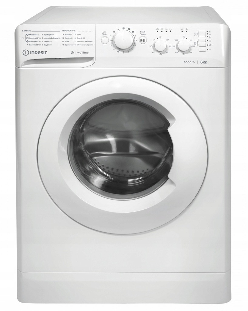 INDESIT Pralka MTWC61051WPL MyTime