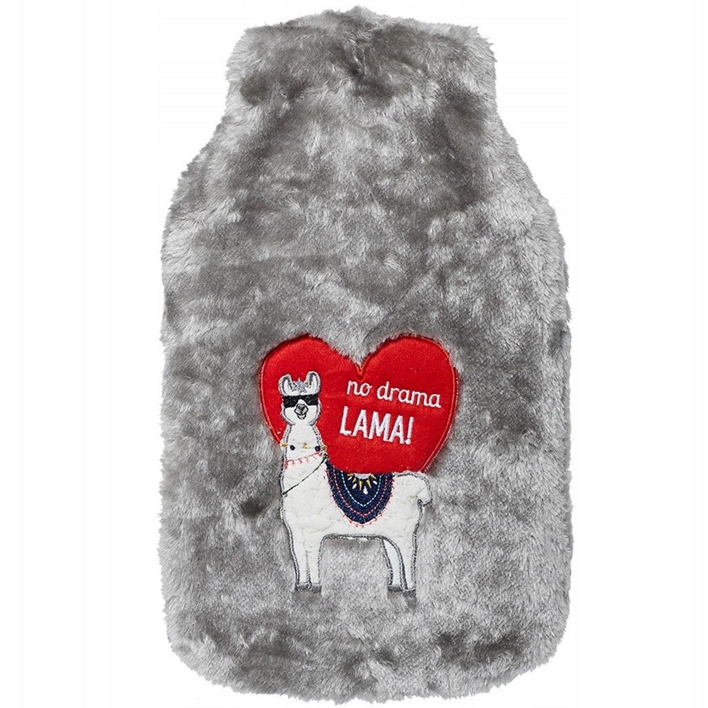 Купить БОЛЬШАЯ резиновая грелка в чехле SOXO HEART LAMA: отзывы, фото, характеристики в интерне-магазине Aredi.ru