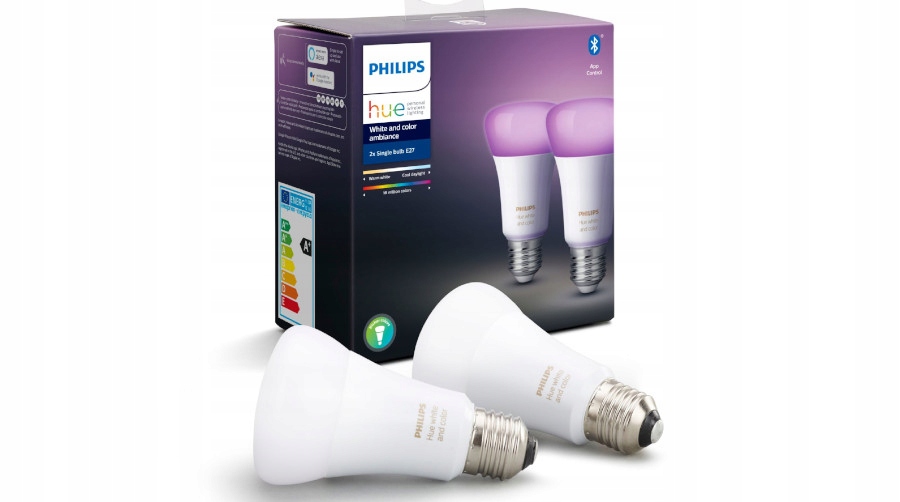 Żarówka LED Philips Hue E27 Bluetooth 2 szt