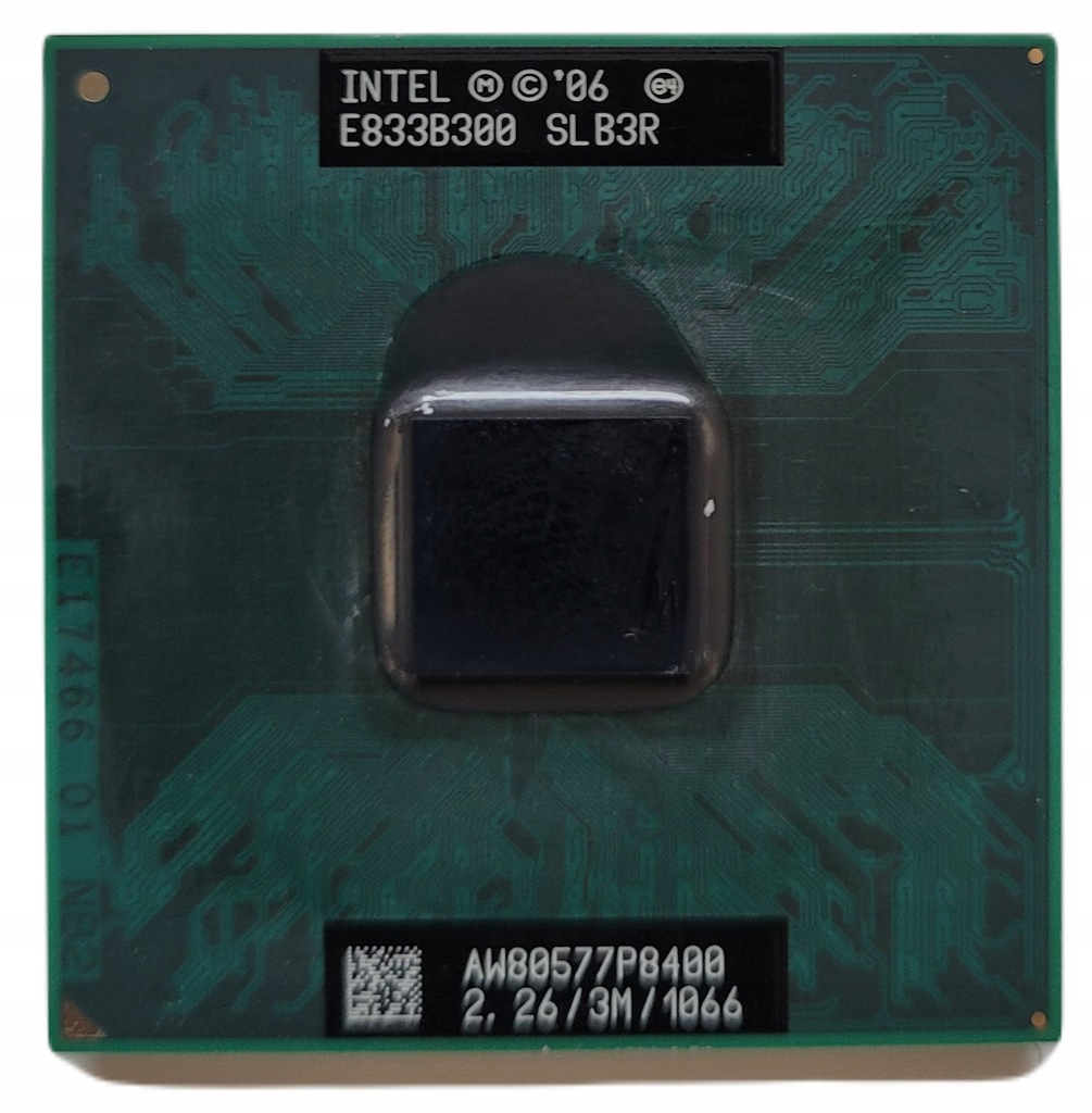 Procesor Intel Core 2 Duo P8400 2,26GHz SLB3R 3MB