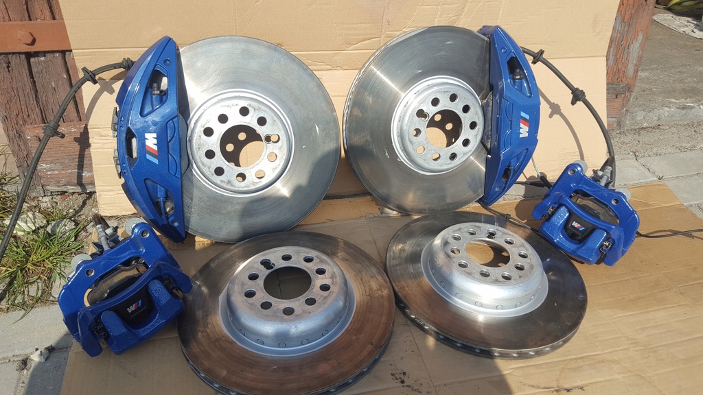 Bmw f10 f11 f07 zaciski hamulce swap