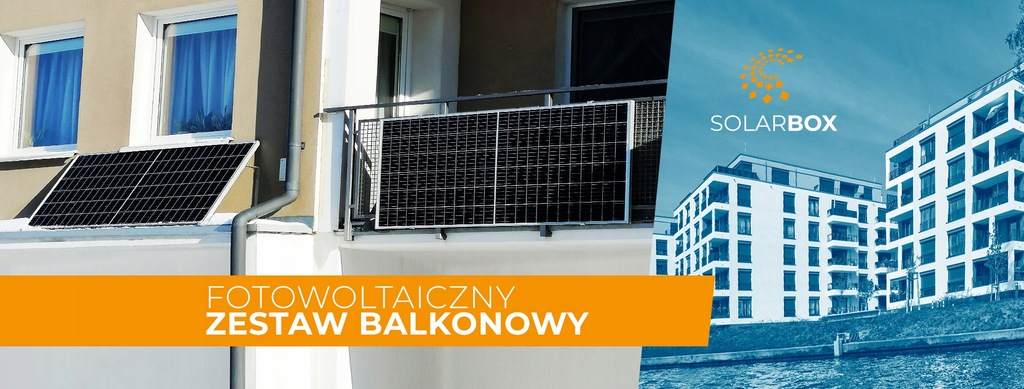 Fotowoltaika zestaw balkonowy 800W Panele SolarBox III