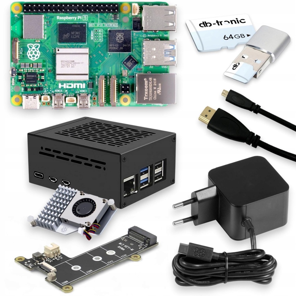db-tronic Raspberry Pi 4 zestaw 4 Gb