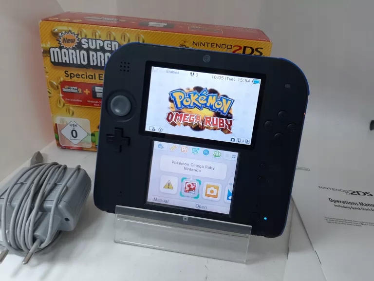 KONSOLA NINTENDO 2DS + POKEMON OMEGA RUBY, 4GB!!!