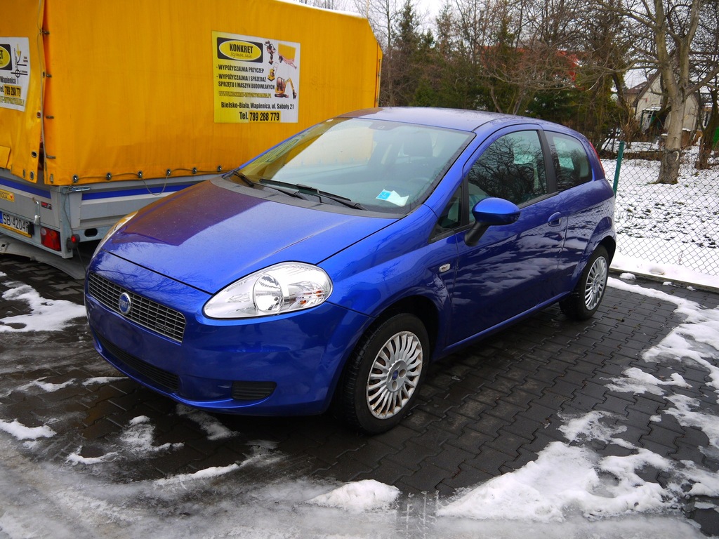 FIAT GRANDE PUNTO 1,3 MULTI JET ROK 2007 135 tyś