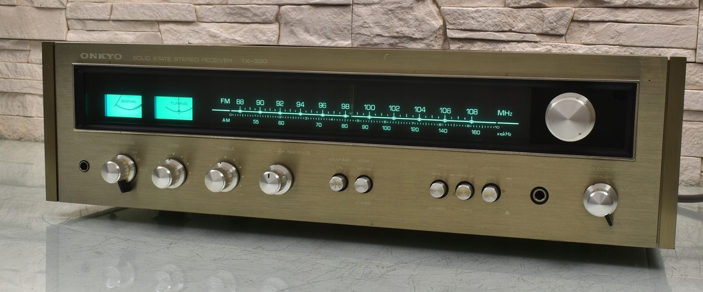 Onkyo TX-330 Japoński amplituner stereo vintage