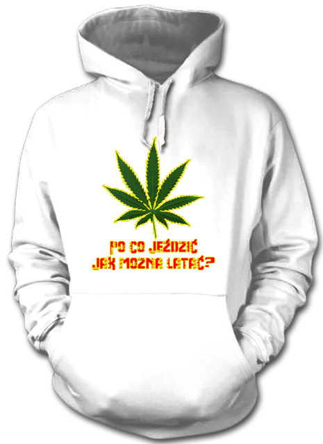 Bluza GANJA PO CO JEŹDZIĆ? rozmiar S