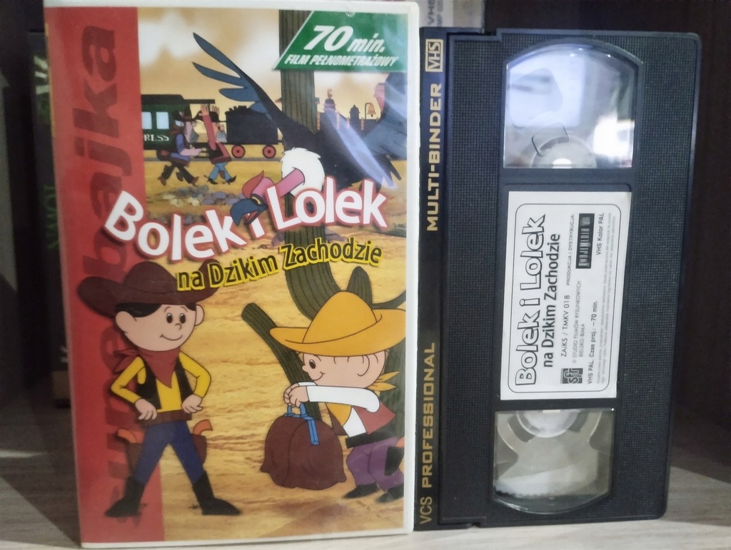 Bolek i Lolek na Dzikim Zachodzie - VHS