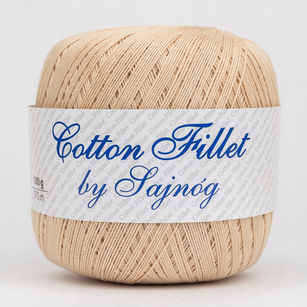 Cotton Fillet by Sajnóg 0005 beż - 100g/570m