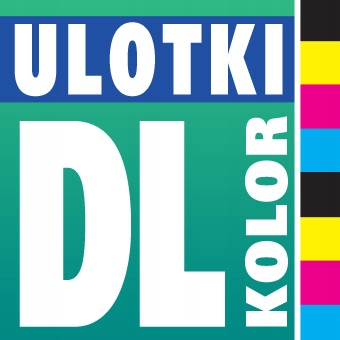 ULOTKI DL, 100 szt. dwustronne, JAKOŚĆ