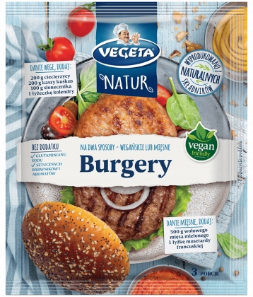 Przyprawa Vegeta Natur Burgery 40 g Podravka