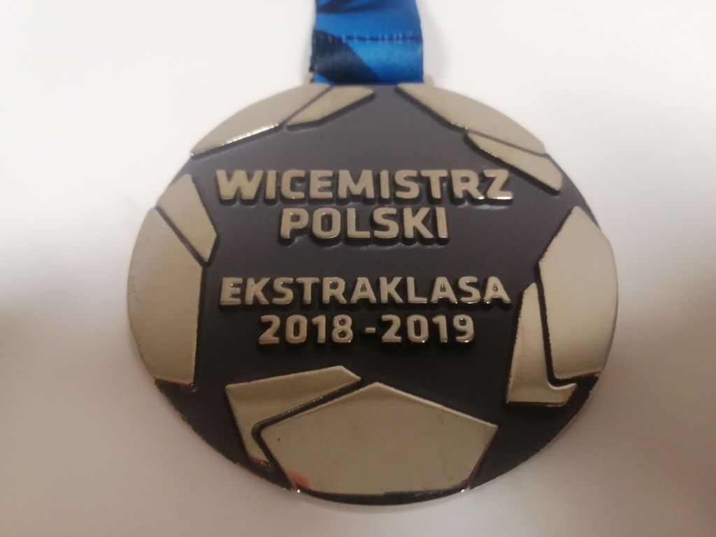 Legia - medal za Wicemistrzostwo Polski 2019