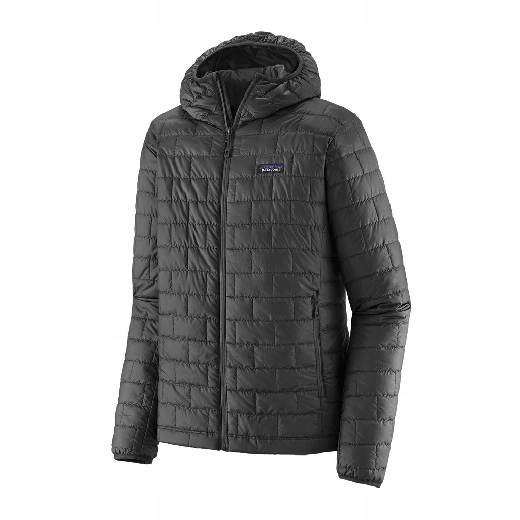 Kurtka ocieplana męska Patagonia Nano Puff Hoody forge grey S