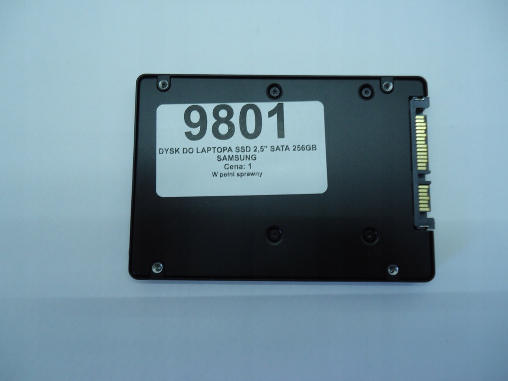 DYSK LAPTOP SSD 2,5" SATA 256GB SAMSUNG (9801