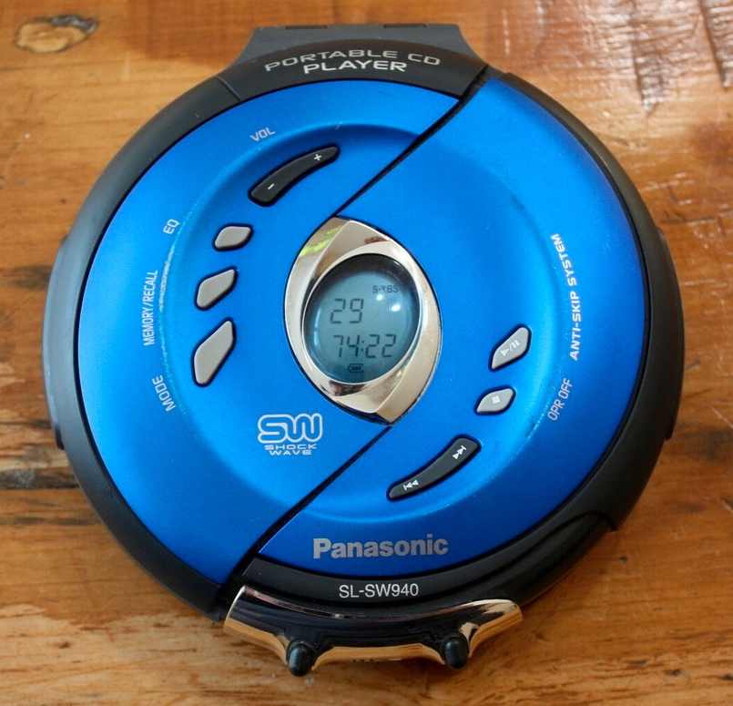 Panasonic SL-SW940 blue - discman - Japan