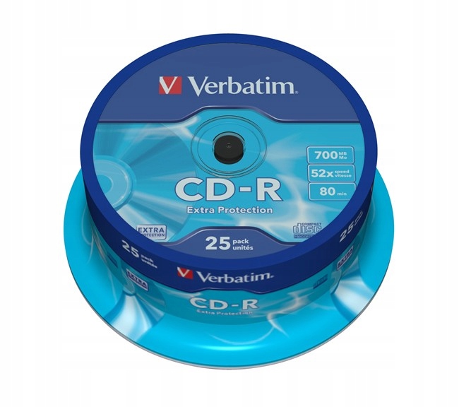 CD-R Verbatim Extra Protection 25szt