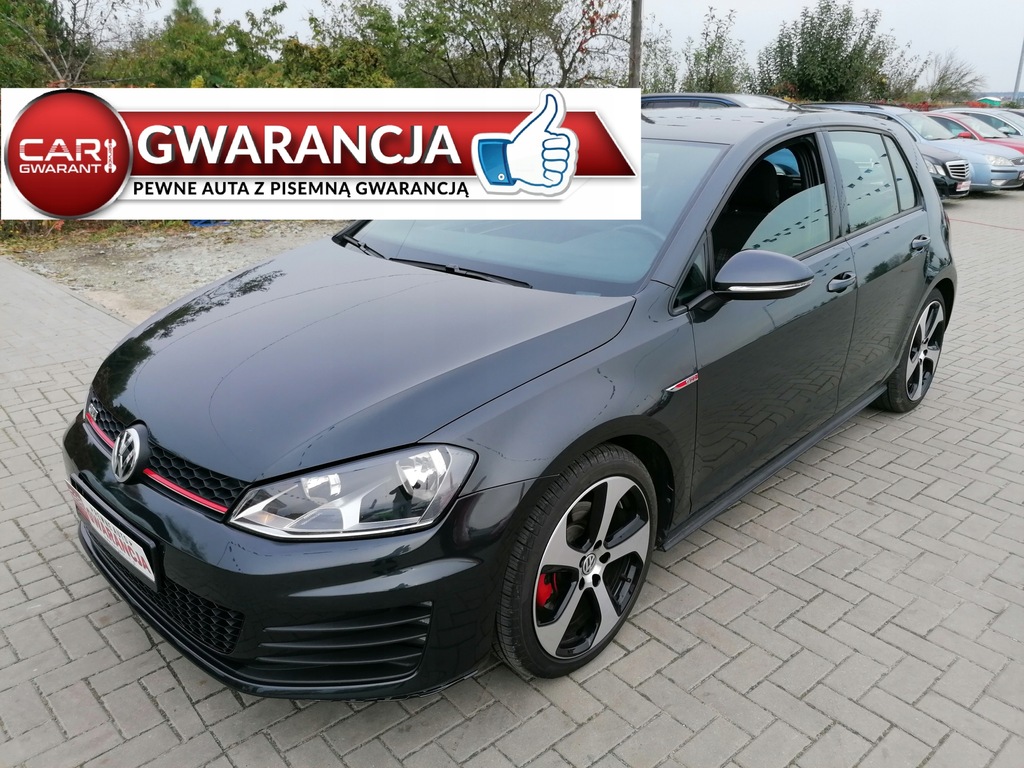 VW Golf 7 GTI 2.0 benz. 210KM DSG łopatki Opłacony