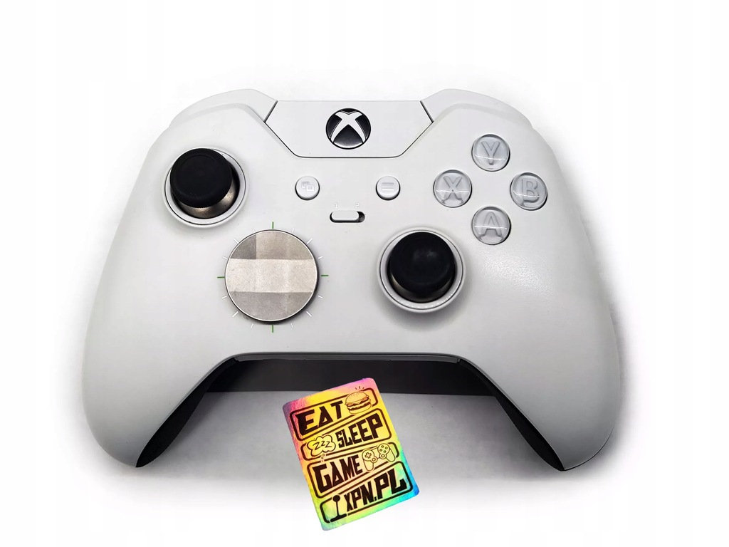 Kontroler pad bezprzewodowy Elite Model 1698 Biały Microsoft Xbox HM3-00012