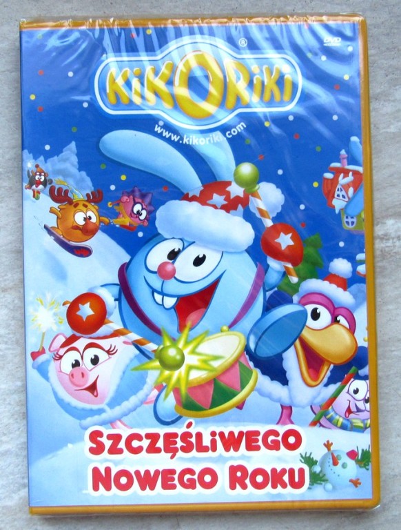 KIKORIKI * SZCZĘŚLIWEGO NOWEGO ROKU * BAJKI NA DVD