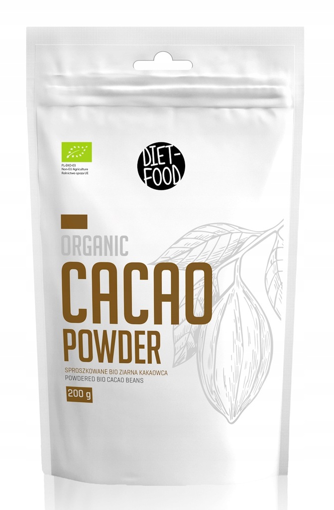 Kakao sproszkowane bio 200 g diet-food