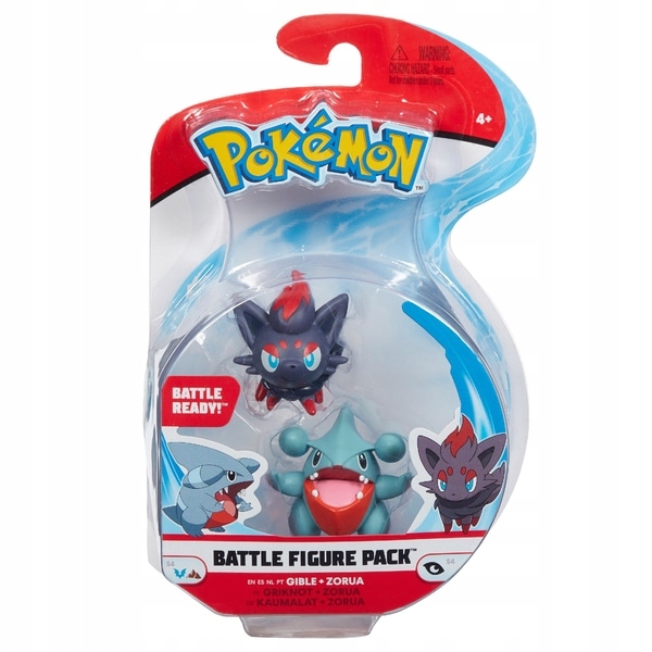 Figurka POKEMON Gible i Zorua Battle Figure Pack