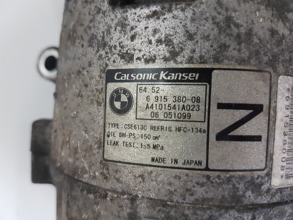 SPREZARKA KLIMATYZACJI BMW E87 E90 2,0i 6915380