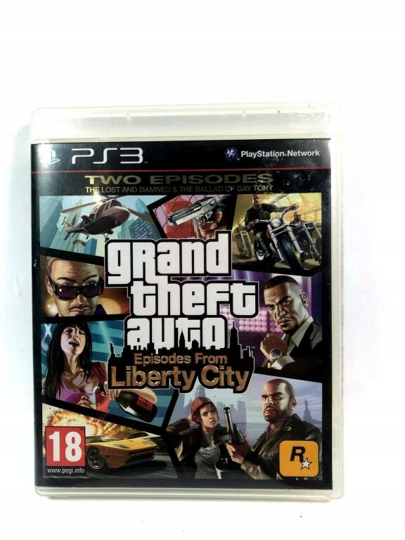 GRA PS3 GTA LIBERTY CITY