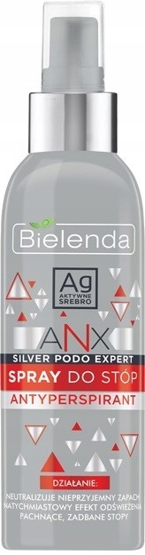 Bielenda ANX Silver Podo Expert Spray antyperspira