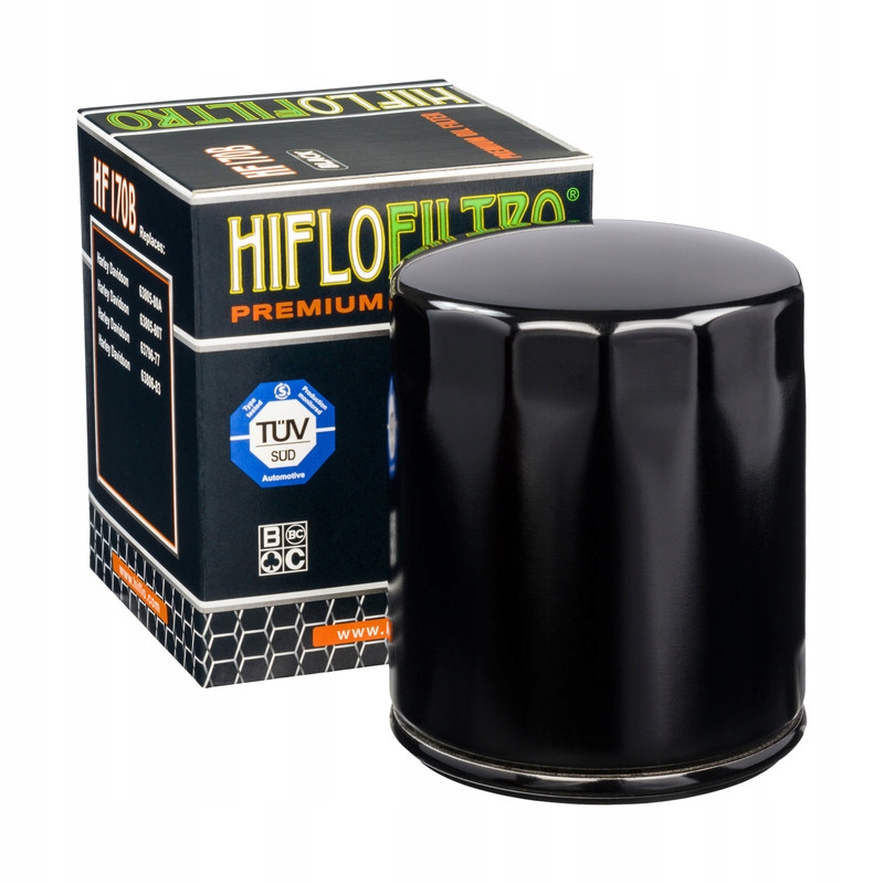 Filtr oleju HIFLO - HF170- CZARNY HARLEY DAVIDSON