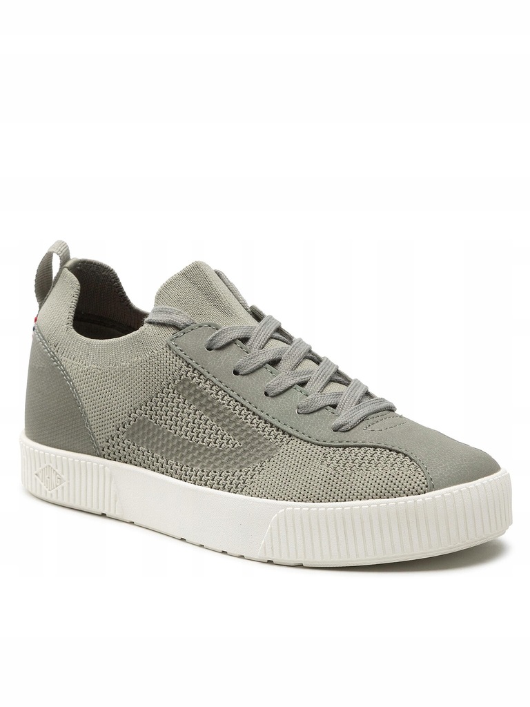 VIKING Sneakersy Retro Knitted Jr 3-51405-37 Olive