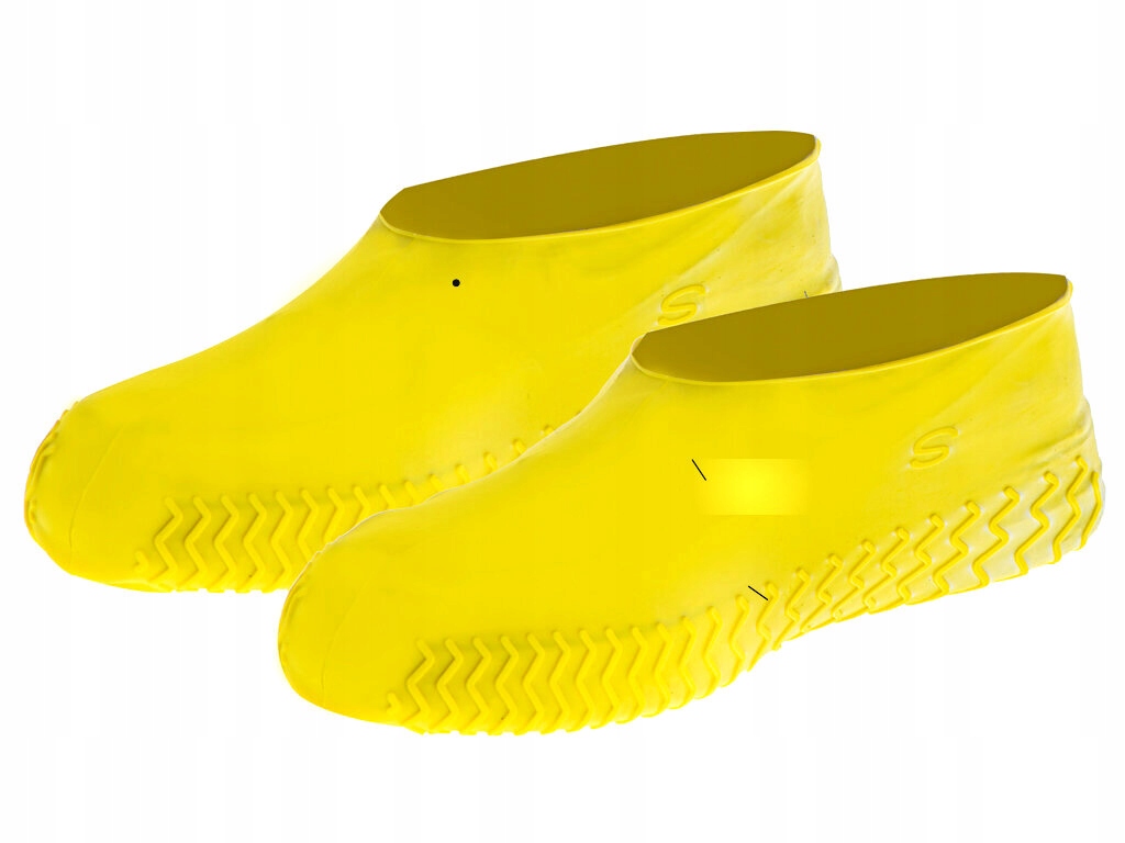 Ochraniacze na buty wodoodporne S żółte roz. 26-34