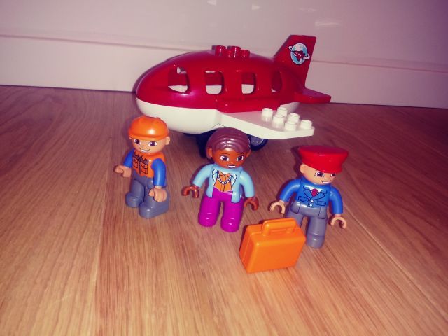 Klocki LEGO DUPLO, zestaw samolot