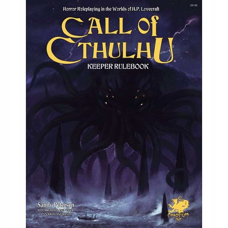 Gra Fabularna RPG Zew Cthulhu Księga Strażnika ENG