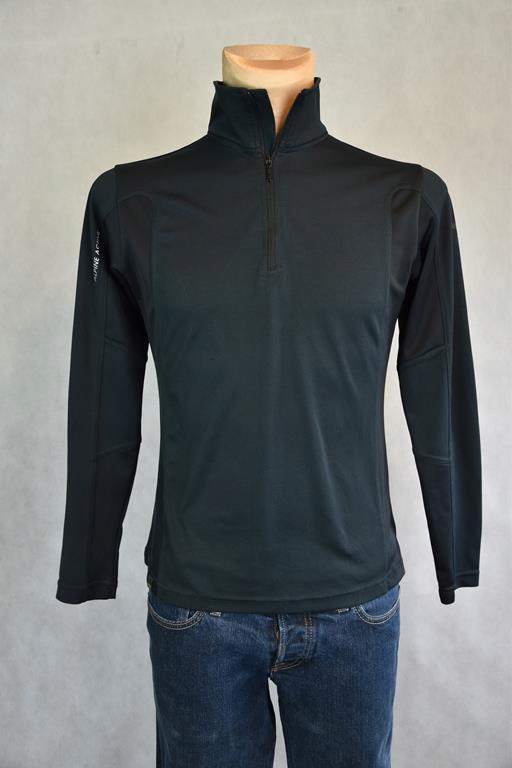 SALEWA, BLUZA TREKKINGOWA, CZARNA, r. M/L