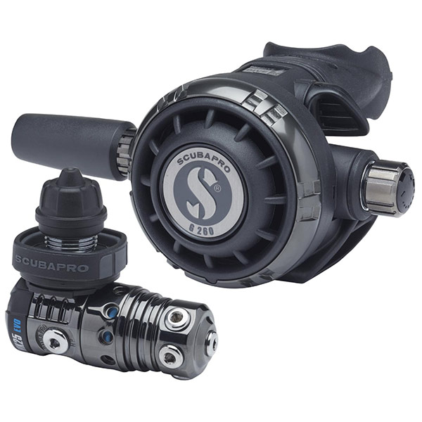 Scubapro MK25 EVO/G260 Black Tech