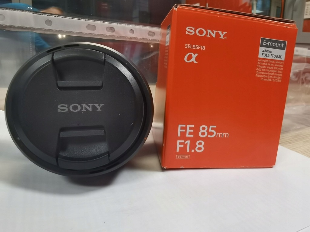 Obiektyw Sony E FE 85 mm F/1.8 hb