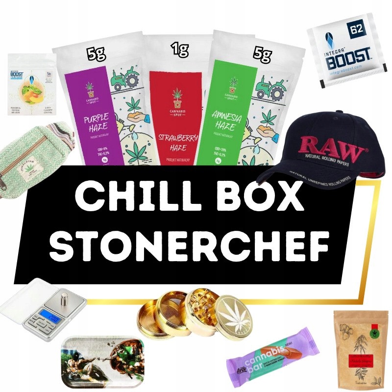 Chill Box Stonerchef - susz CBD i akcesoria - Czapka