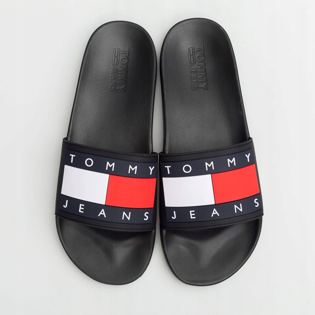 Tommy Hilfiger FLAG POOL BLACK US11 / EU44 / 28CM